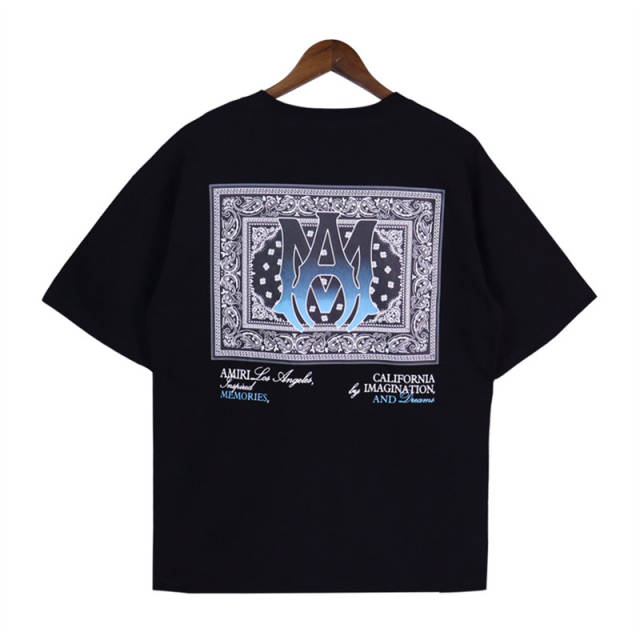 23SS Bandana T-Shirt White Black