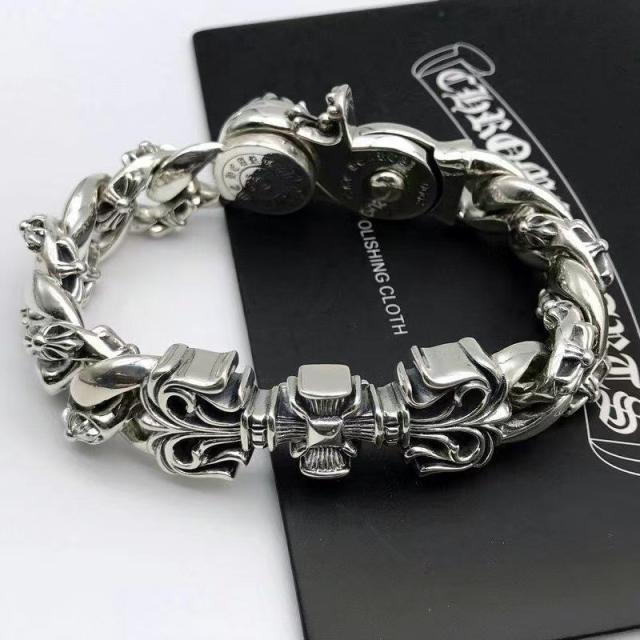 [1:1 Quality] Chr0me  Hearts CH 925 Silver Brecelets Collection