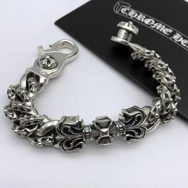 [1:1 Quality] Chr0me  Hearts CH 925 Silver Brecelets Collection