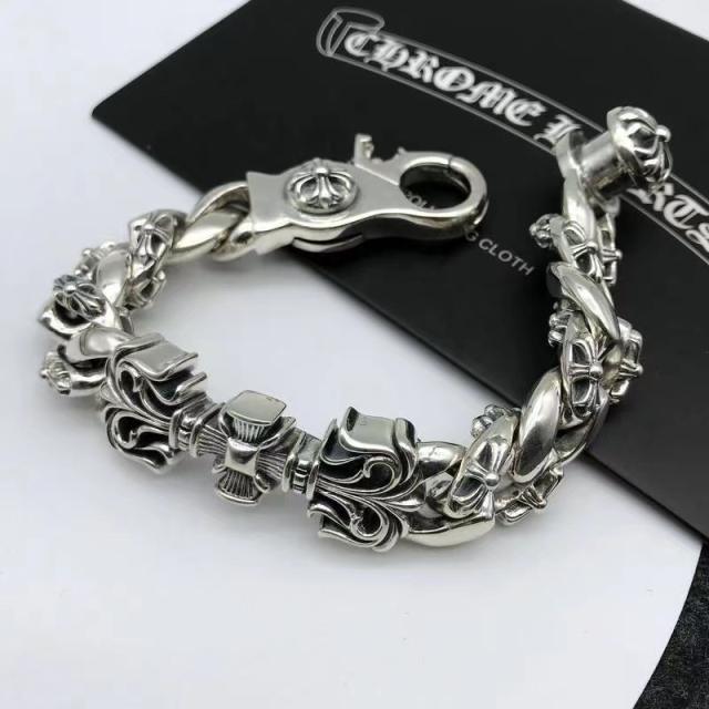 [1:1 Quality] Chr0me  Hearts CH 925 Silver Brecelets Collection