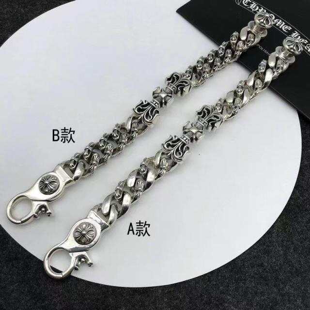 [1:1 Quality] Chr0me  Hearts CH 925 Silver Brecelets Collection