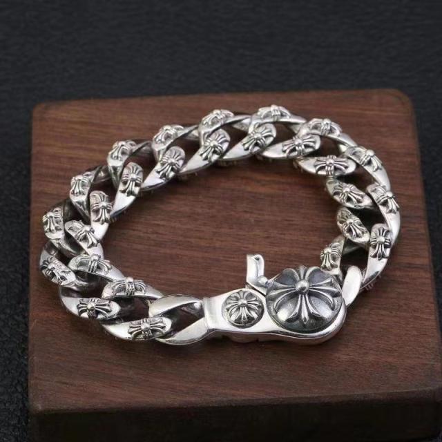 [1:1 Quality] Chr0me  Hearts CH 925 Silver Brecelets Collection