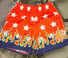 Eric Emanuel EE All Over Star Shorts Blue Pink