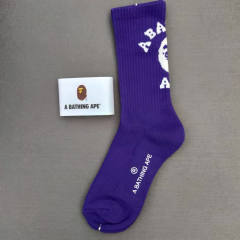 Bape A Bathing Ape Socks Black White Red Blue Green