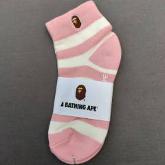 Bape A Bathing Ape Socks Black White Red Blue Green