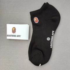 Bape A Bathing Ape Socks Black White Red Blue Green