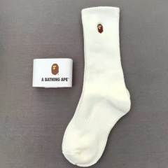 Bape A Bathing Ape Socks Black White Red Blue Green