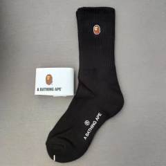 Bape A Bathing Ape Socks Black White Red Blue Green