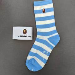 Bape A Bathing Ape Socks Black White Red Blue Green