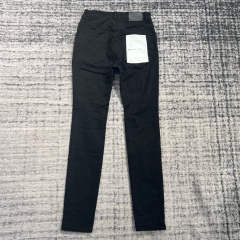 1:1 Quality PURPLE BRΑND Black Denim Jeans 23SS Pants Men P002 Slim