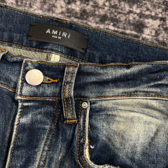 1:1 Quality  Jeans Denim Pants 23SS White Logo