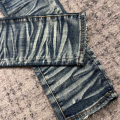 1:1 Quality  Jeans Denim Pants 23SS White Logo
