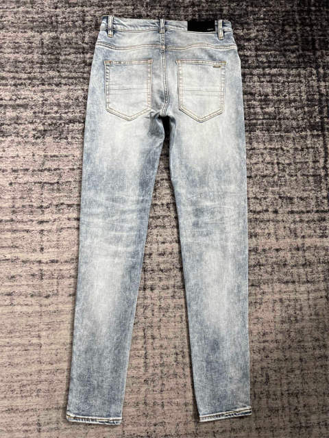 1:1 Quality PURPLE BRΑND Light Denim Jeans 23SS Pants Men P002 Slim Clean Fits