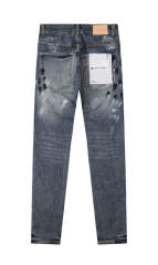 1:1 Quality PURPLE BRΑND Denim Paint Jeans 23SS Pants Men P002 Slim