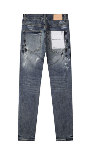 1:1 Quality PURPLE BRΑND Denim Paint Jeans 23SS Pants Men P002 Slim