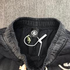 1:1 Quality Hellstar Studios flare black flame vibe pants