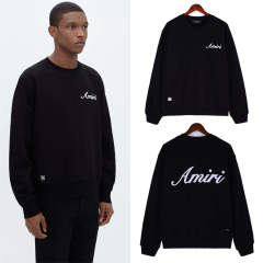 Fonts  Sweatshirt White Black