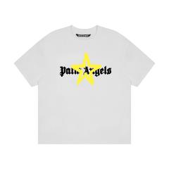 Palm Angels Star T-Shirt Black White