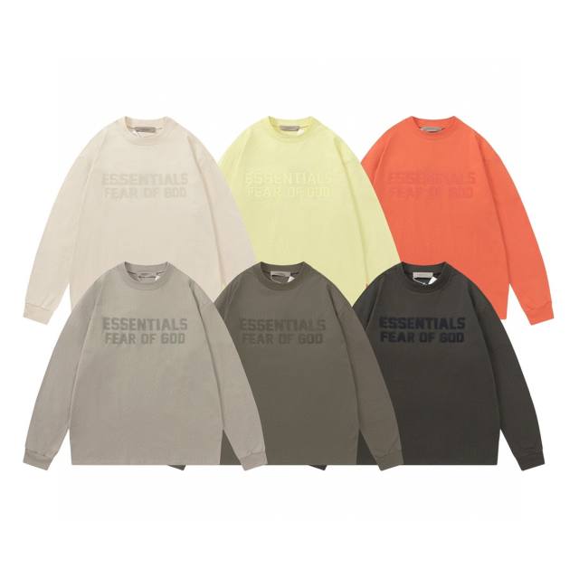 Fear of God Essentials 23SS Long Sleeve T-Shirt 6 Colors