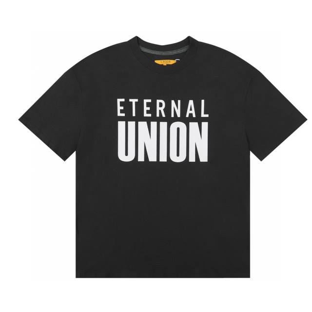 FOG FEAR OF GOD UNION JESUS Distresse T-Shirt Black