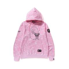 BAPE Miami Hoodie Pink Black Gray
