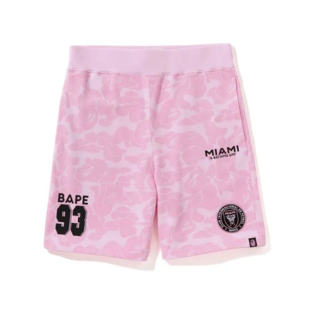 BAPE Miami Shorts Pink Black Gray