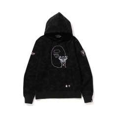 BAPE Miami Hoodie Pink Black Gray