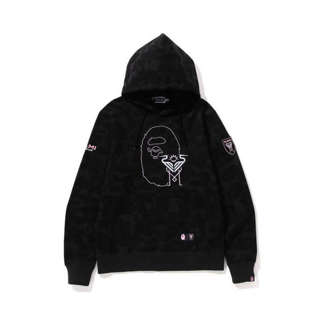 BAPE Miami Hoodie Pink Black Gray