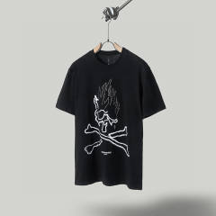 Travis Scott Cactus Jack x MMJ Rheinstone T-Shirt Black