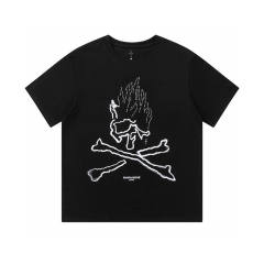 Travis Scott Cactus Jack x MMJ Rheinstone T-Shirt Black