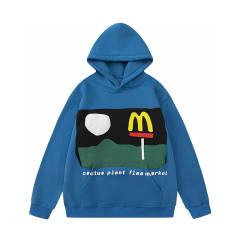 Travis Scott Cactus Jack Plant Flea Market x CPFM Hoodie Blue