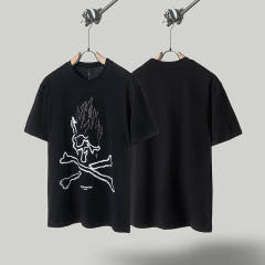 Travis Scott Cactus Jack x MMJ Rheinstone T-Shirt Black