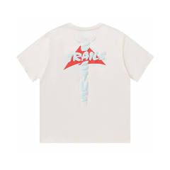 Travis Scott Cactus Jack Trails Assn TEE T-Shirt Brown Beige
