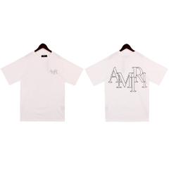 23SS Basic T-Shirt Black White Brown Blue