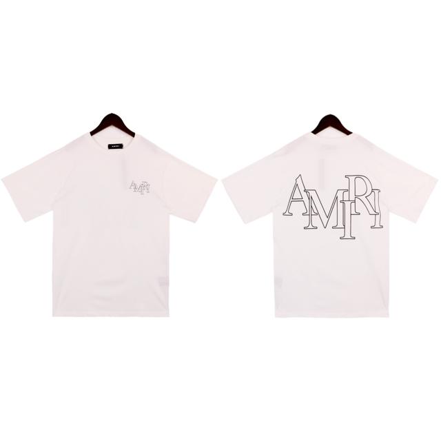 23SS Basic T-Shirt Black White Brown Blue