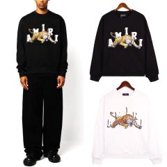 Tiger Sweatshirt White Black