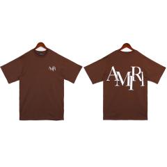 23SS Basic T-Shirt Black White Brown Blue