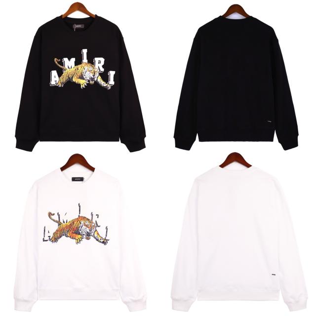 Tiger Sweatshirt White Black