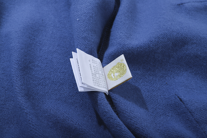 BAPE PSG Blue Camo Zip Hoodie