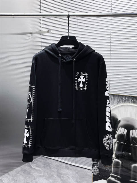 Chr0me Hearts CH Deadly Doll Hoodie Black