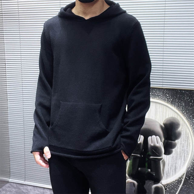 Chr0me Hearts CH Basic Cross Hooded Sweater Hoodie Black Gray