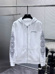 Chr0me Hearts CH Pink Sword Hoodie Black White