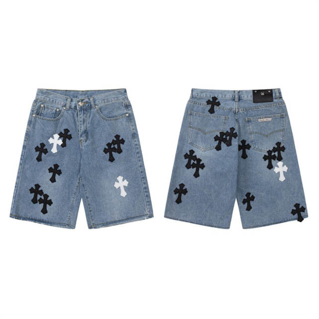 Chr0me Hearts Denim Shorts