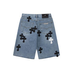 Chr0me Hearts Denim Shorts