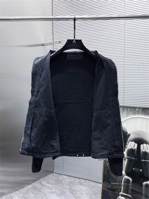 Chr0me  Hearts Cross Embossed Denim Jacket
