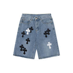 Chr0me Hearts Denim Shorts