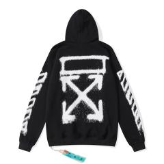 OW Hoodie Black Gray