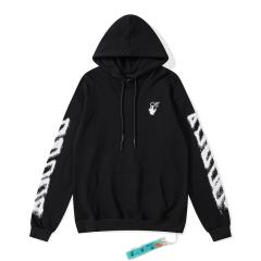 OW Hoodie Black Gray