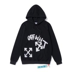 OW Hoodie Black Gray