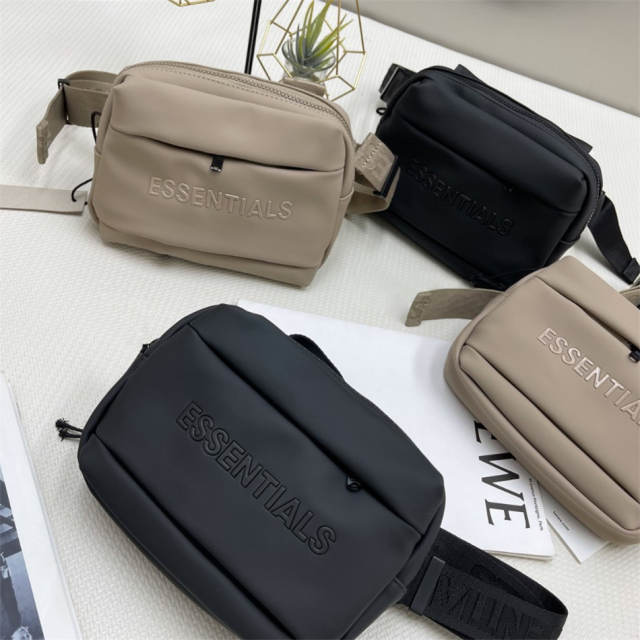 Fear of God FOG Messenger Bag Black Khaki